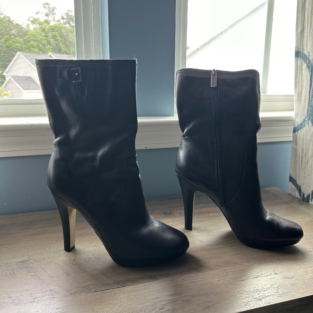 Anne Klein AK Lionna Mid Calf Boots